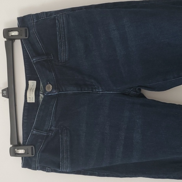 J Jill Denim Jeans π Slim boyfriend dark Wash Size 4 petite - Picture 2 of 5